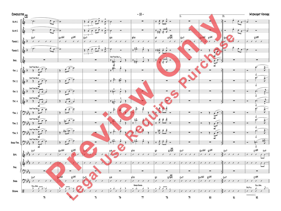 Midnight Voyage 總譜 | 小雅音樂 Hsiaoya Music