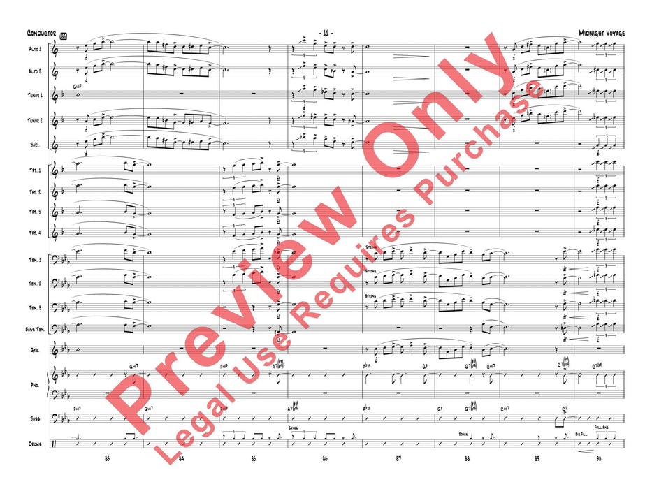 Midnight Voyage 總譜 | 小雅音樂 Hsiaoya Music