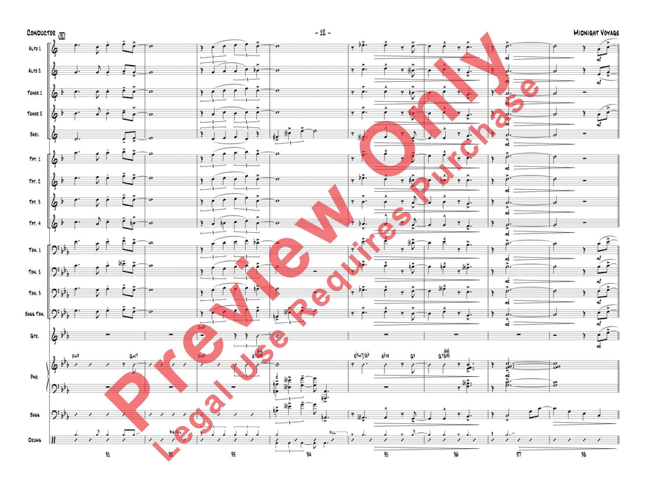 Midnight Voyage 總譜 | 小雅音樂 Hsiaoya Music