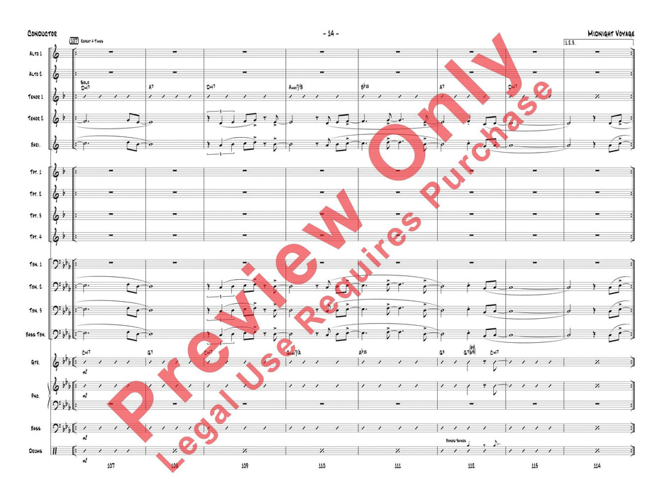 Midnight Voyage 總譜 | 小雅音樂 Hsiaoya Music