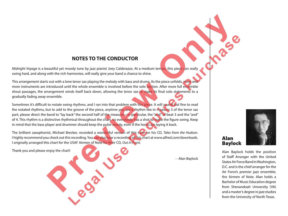 Midnight Voyage 總譜 | 小雅音樂 Hsiaoya Music