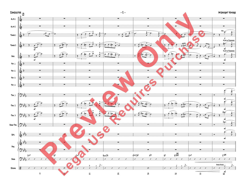 Midnight Voyage 總譜 | 小雅音樂 Hsiaoya Music