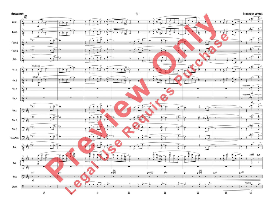 Midnight Voyage 總譜 | 小雅音樂 Hsiaoya Music