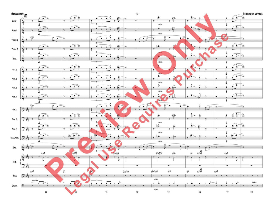 Midnight Voyage 總譜 | 小雅音樂 Hsiaoya Music