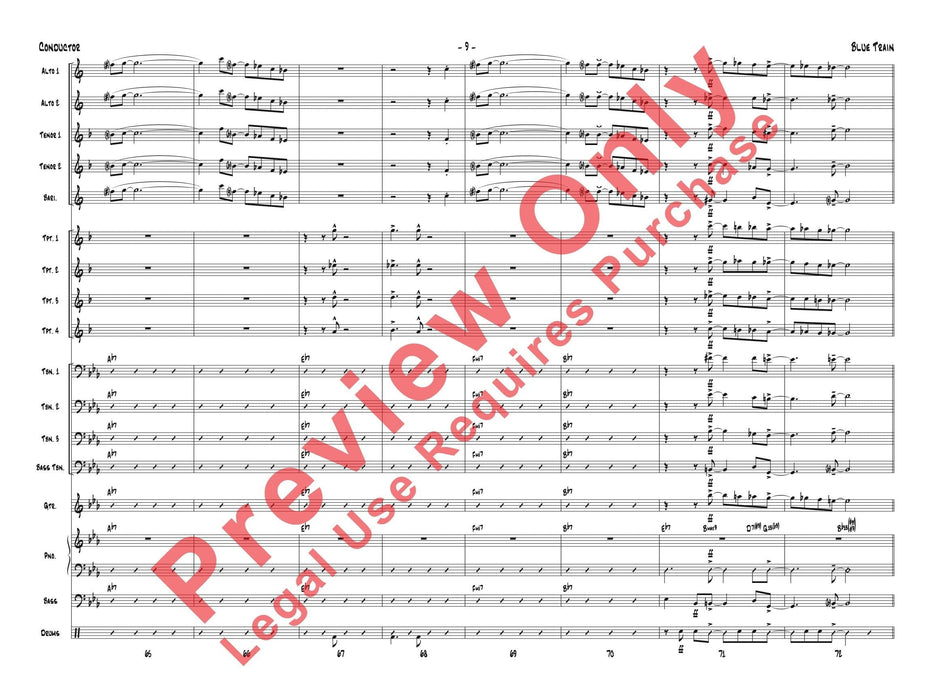 Blue Train 總譜 | 小雅音樂 Hsiaoya Music