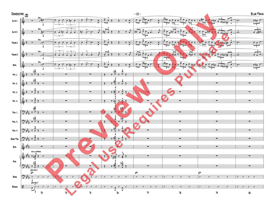 Blue Train 總譜 | 小雅音樂 Hsiaoya Music