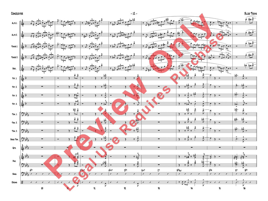 Blue Train 總譜 | 小雅音樂 Hsiaoya Music