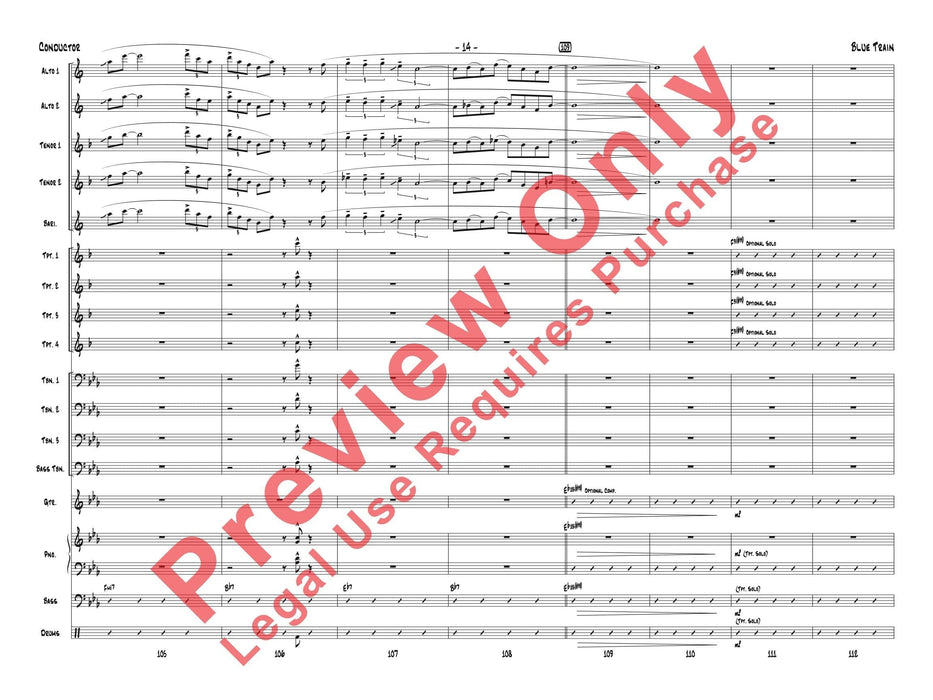 Blue Train 總譜 | 小雅音樂 Hsiaoya Music