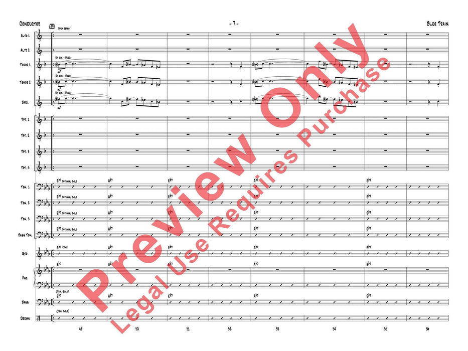 Blue Train 總譜 | 小雅音樂 Hsiaoya Music