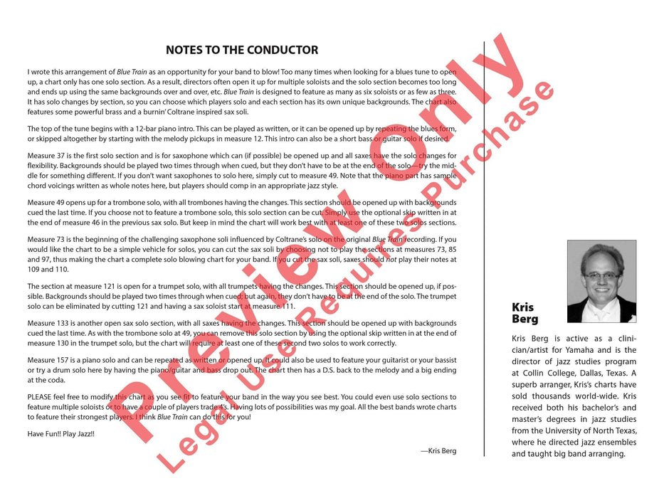 Blue Train | 小雅音樂 Hsiaoya Music