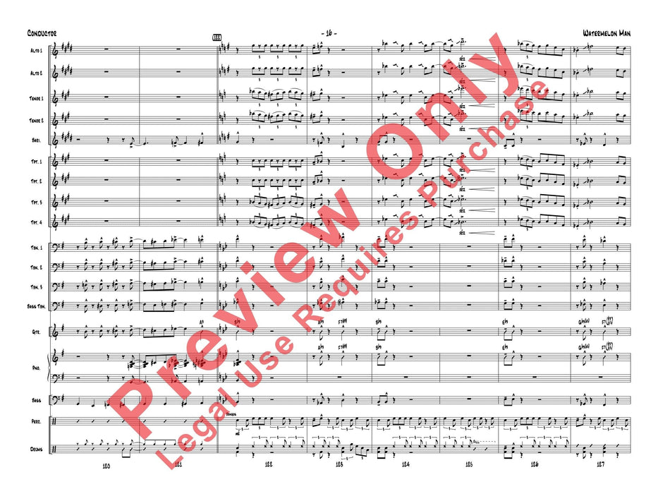 Watermelon Man 總譜 | 小雅音樂 Hsiaoya Music