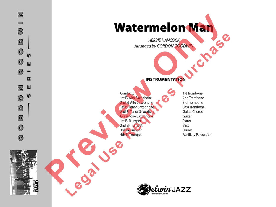 Watermelon Man 總譜 | 小雅音樂 Hsiaoya Music