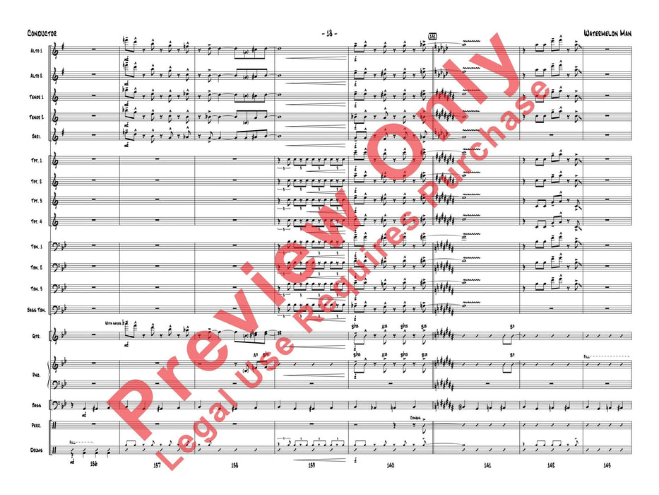 Watermelon Man 總譜 | 小雅音樂 Hsiaoya Music