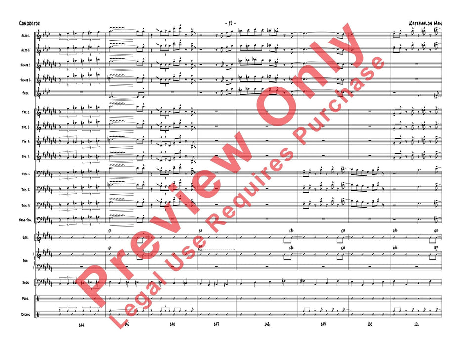 Watermelon Man 總譜 | 小雅音樂 Hsiaoya Music