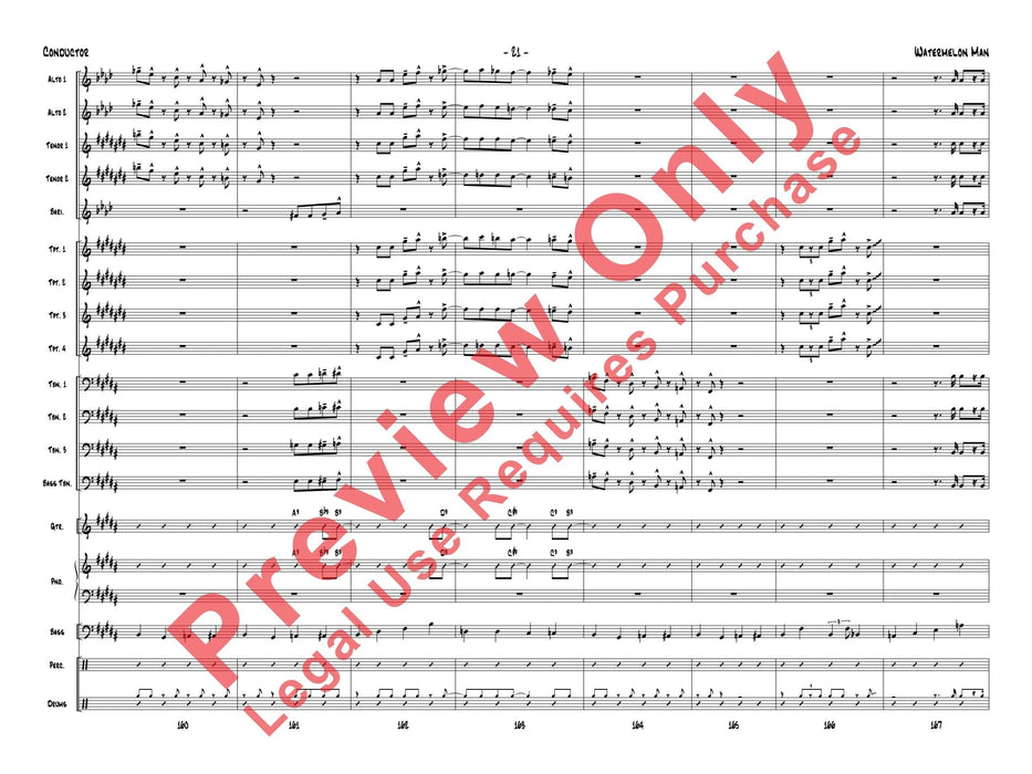 Watermelon Man 總譜 | 小雅音樂 Hsiaoya Music