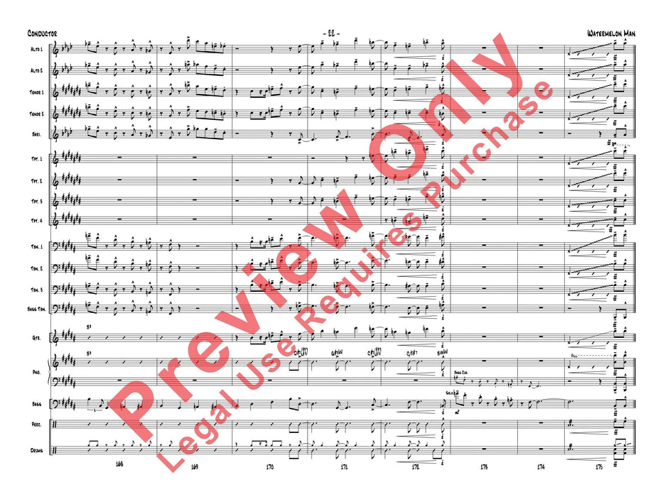 Watermelon Man 總譜 | 小雅音樂 Hsiaoya Music