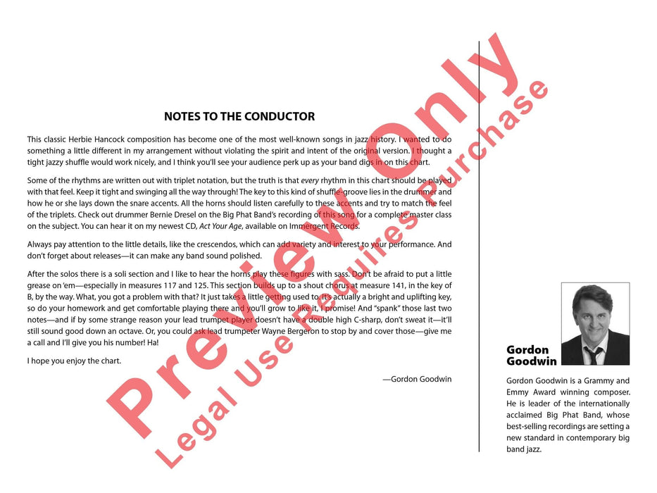 Watermelon Man 總譜 | 小雅音樂 Hsiaoya Music