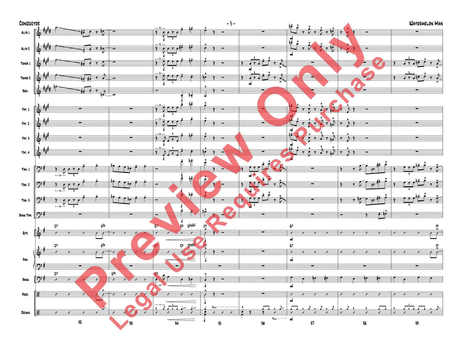 Watermelon Man 總譜 | 小雅音樂 Hsiaoya Music