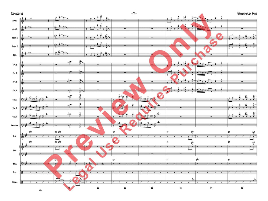 Watermelon Man 總譜 | 小雅音樂 Hsiaoya Music