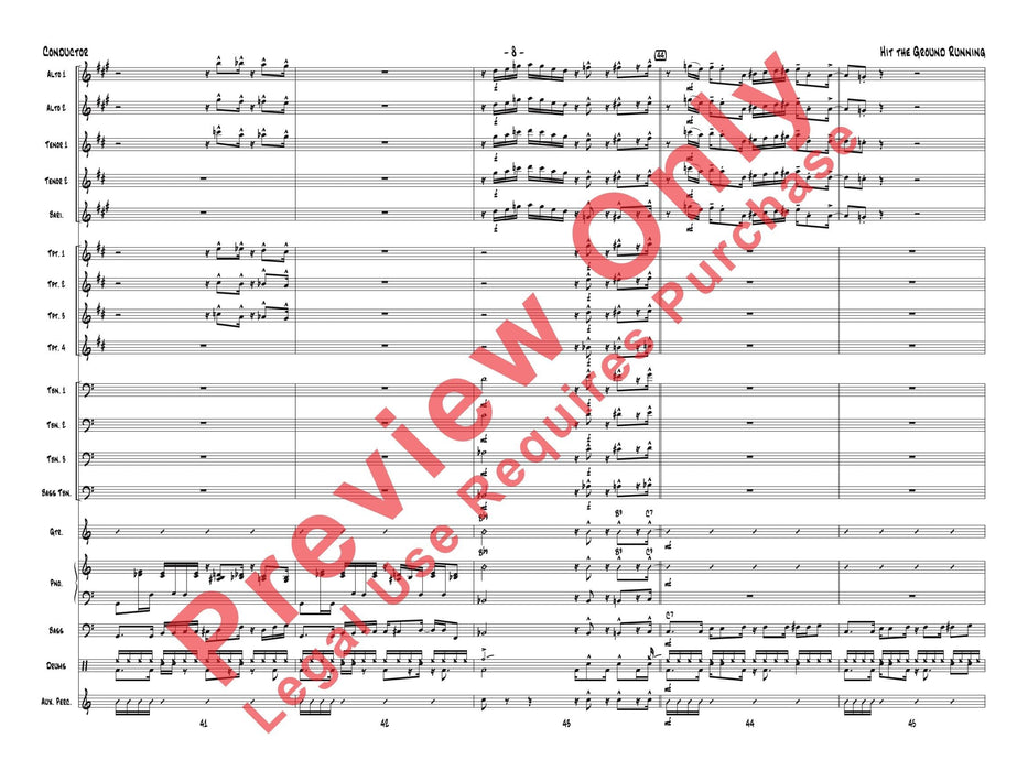 Hit the Ground Running As Recorded by Gordon Goodwin's Big Phat Band | 小雅音樂 Hsiaoya Music