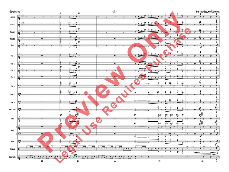 Hit the Ground Running As Recorded by Gordon Goodwin's Big Phat Band | 小雅音樂 Hsiaoya Music