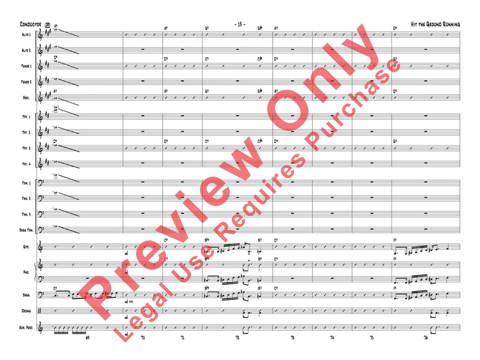 Hit the Ground Running As Recorded by Gordon Goodwin's Big Phat Band | 小雅音樂 Hsiaoya Music