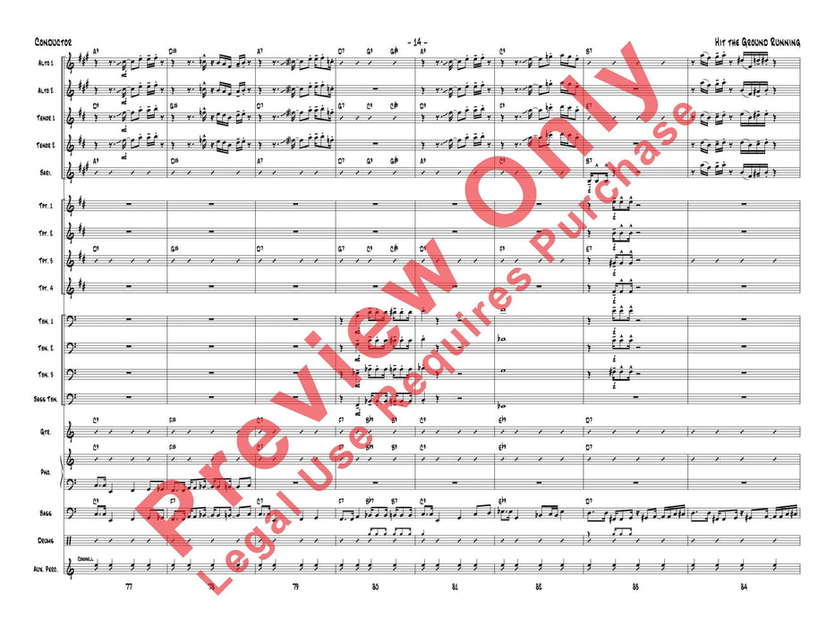 Hit the Ground Running As Recorded by Gordon Goodwin's Big Phat Band | 小雅音樂 Hsiaoya Music