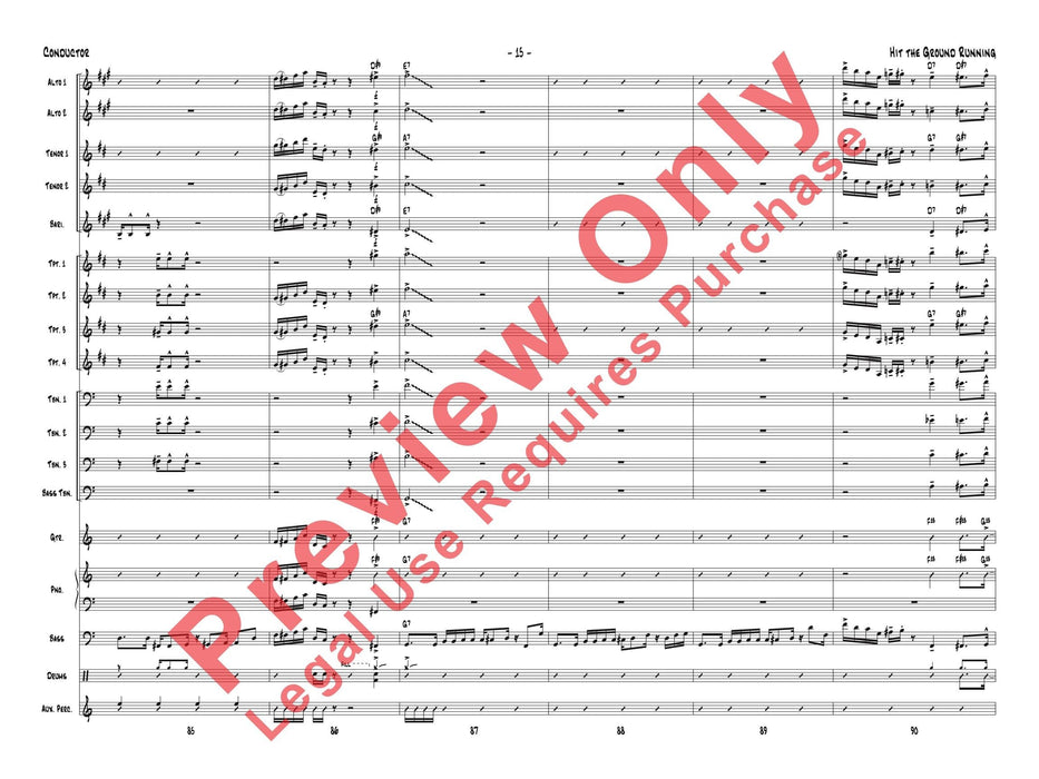 Hit the Ground Running As Recorded by Gordon Goodwin's Big Phat Band | 小雅音樂 Hsiaoya Music