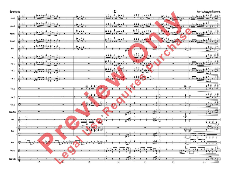 Hit the Ground Running As Recorded by Gordon Goodwin's Big Phat Band | 小雅音樂 Hsiaoya Music