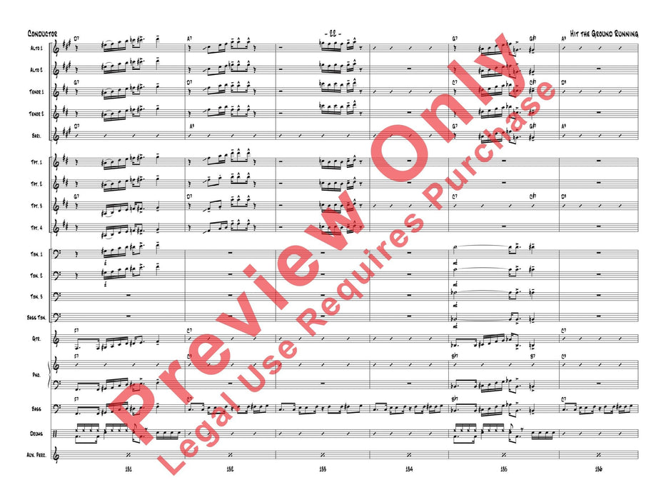 Hit the Ground Running As Recorded by Gordon Goodwin's Big Phat Band | 小雅音樂 Hsiaoya Music