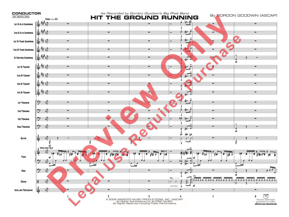 Hit the Ground Running As Recorded by Gordon Goodwin's Big Phat Band | 小雅音樂 Hsiaoya Music