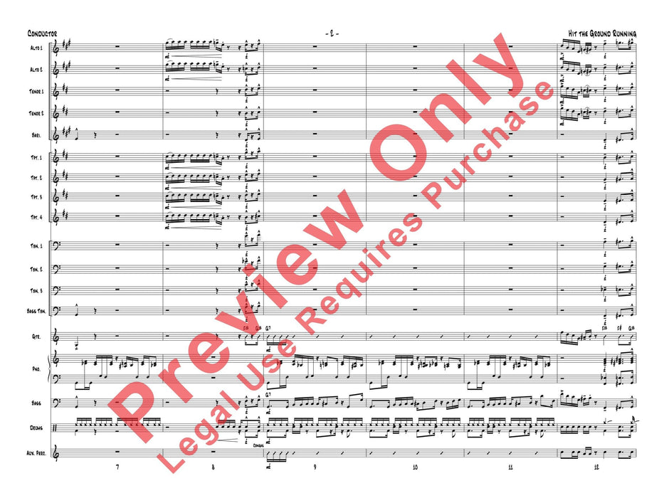 Hit the Ground Running As Recorded by Gordon Goodwin's Big Phat Band | 小雅音樂 Hsiaoya Music