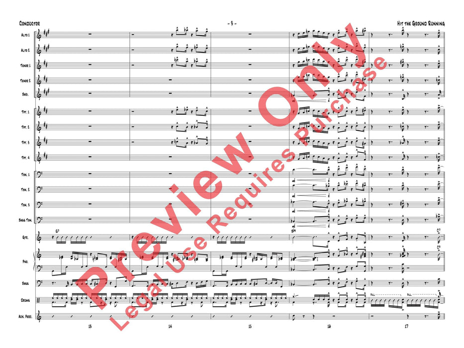 Hit the Ground Running As Recorded by Gordon Goodwin's Big Phat Band | 小雅音樂 Hsiaoya Music