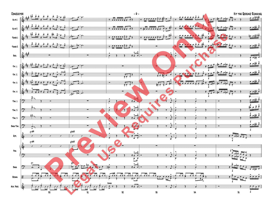 Hit the Ground Running As Recorded by Gordon Goodwin's Big Phat Band | 小雅音樂 Hsiaoya Music