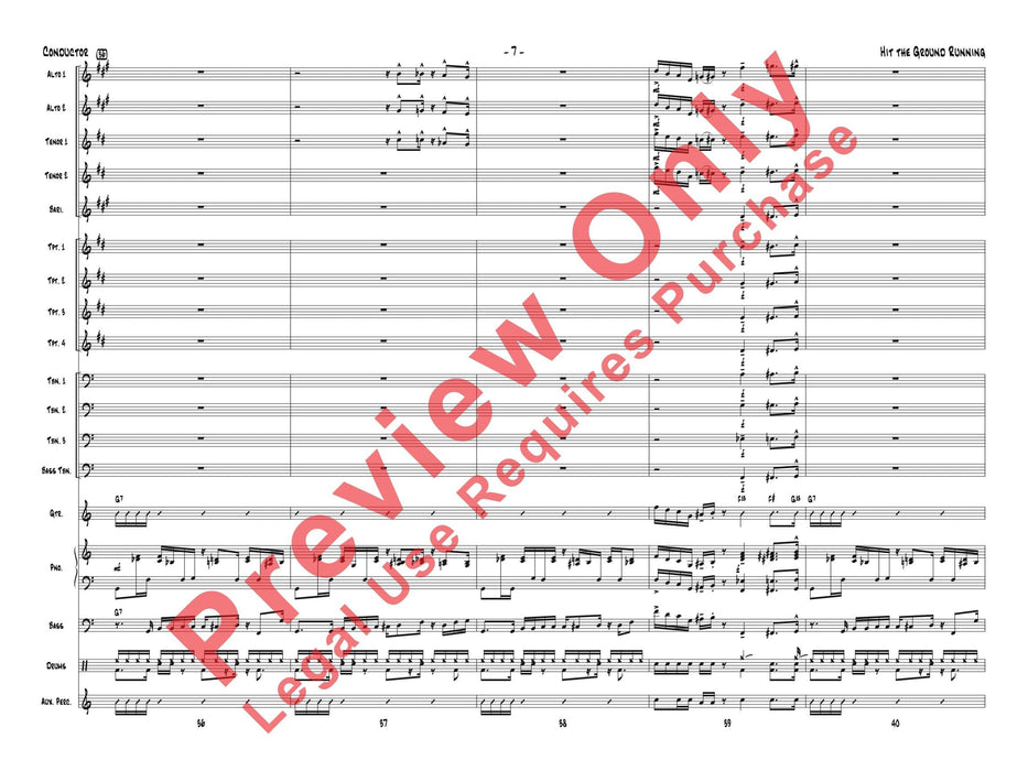 Hit the Ground Running As Recorded by Gordon Goodwin's Big Phat Band | 小雅音樂 Hsiaoya Music