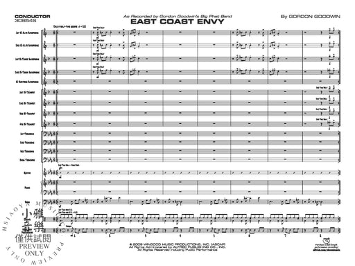 East Coast Envy As recorded by Gordon Goodwin's Big Phat Band | 小雅音樂 Hsiaoya Music