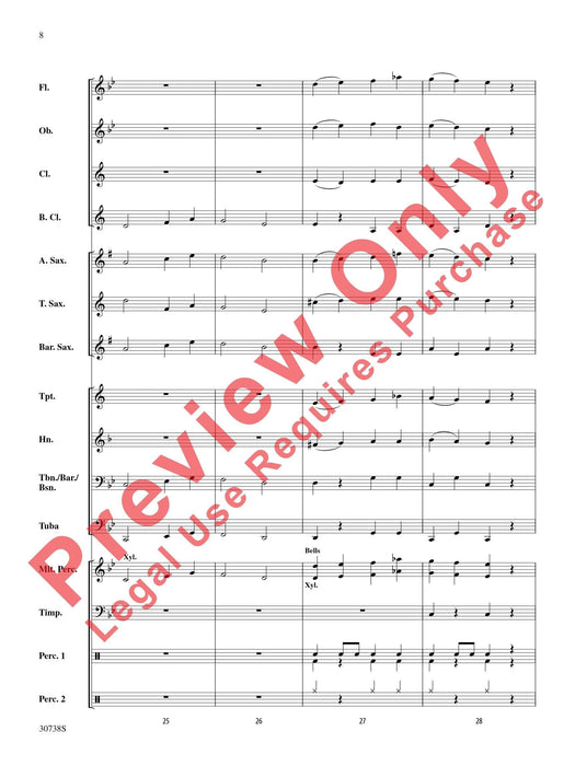 Invasion of the Christmas Crabs 總譜 | 小雅音樂 Hsiaoya Music