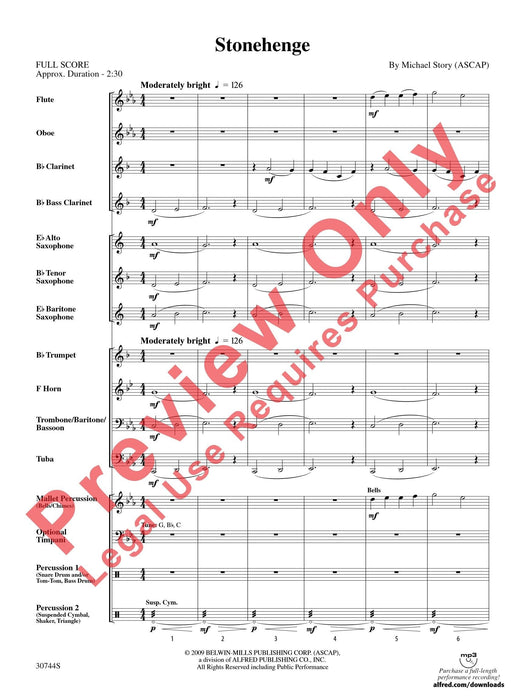 Stonehenge 總譜 | 小雅音樂 Hsiaoya Music