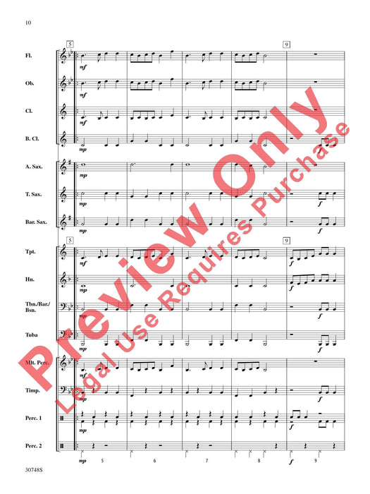 Belwin Beginning Band Kit #5 A Complete Concert Including: The Blue Danube Waltz / Alouette / Trumpets, Front and Center / Paramount March 音樂會 藍色多瑙河圓舞曲 小號 進行曲 總譜 | 小雅音樂 Hsiaoya Music