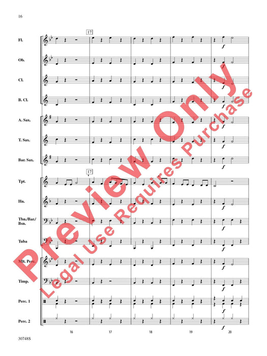 Belwin Beginning Band Kit #5 A Complete Concert Including: The Blue Danube Waltz / Alouette / Trumpets, Front and Center / Paramount March 音樂會 藍色多瑙河圓舞曲 小號 進行曲 總譜 | 小雅音樂 Hsiaoya Music
