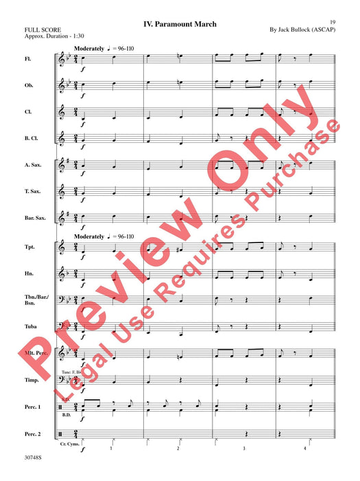 Belwin Beginning Band Kit #5 A Complete Concert Including: The Blue Danube Waltz / Alouette / Trumpets, Front and Center / Paramount March 音樂會 藍色多瑙河圓舞曲 小號 進行曲 總譜 | 小雅音樂 Hsiaoya Music