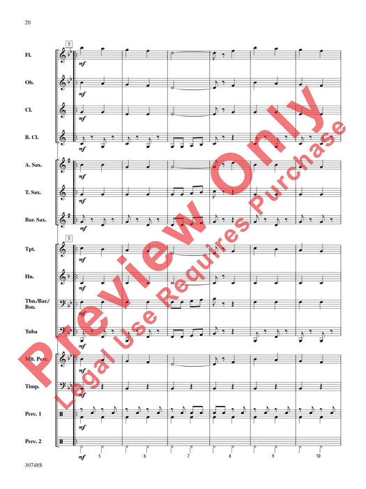 Belwin Beginning Band Kit #5 A Complete Concert Including: The Blue Danube Waltz / Alouette / Trumpets, Front and Center / Paramount March 音樂會 藍色多瑙河圓舞曲 小號 進行曲 總譜 | 小雅音樂 Hsiaoya Music