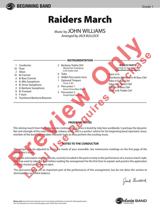 Raiders March 進行曲 總譜 | 小雅音樂 Hsiaoya Music