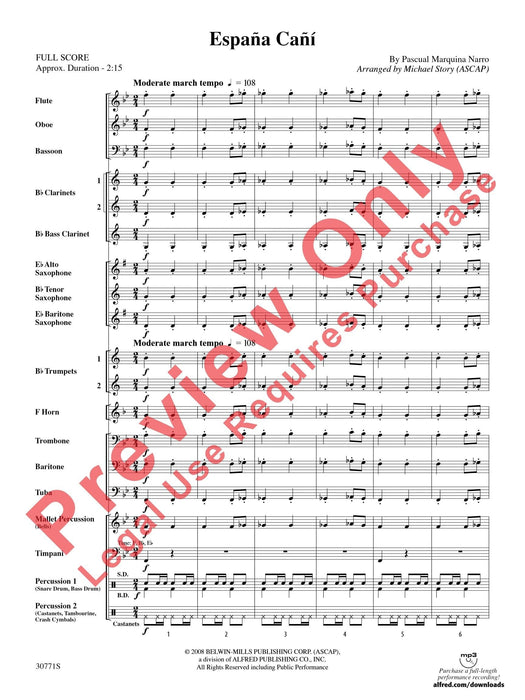 España Cañí 西班牙狂想曲 總譜 | 小雅音樂 Hsiaoya Music