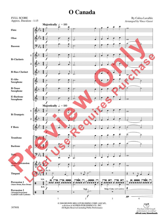 O Canada 總譜 | 小雅音樂 Hsiaoya Music