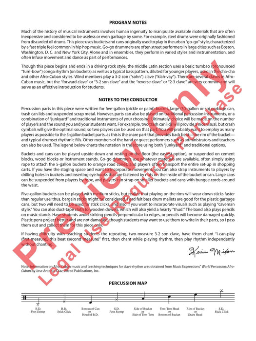 Junkyard Jam For Drums, Trash Cans, Buckets and Band 總譜 | 小雅音樂 Hsiaoya Music