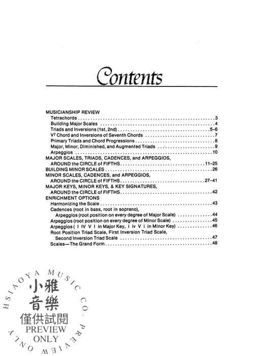 Alfred's Basic Piano Library Musicianship Book Two: Intermediate Musicianship All the Scales, Chords, Arpeggios, and Cadences Generally Required for Student Auditions . . . Plus Additional Enrichment Options 鋼琴 | 小雅音樂 Hsiaoya Music