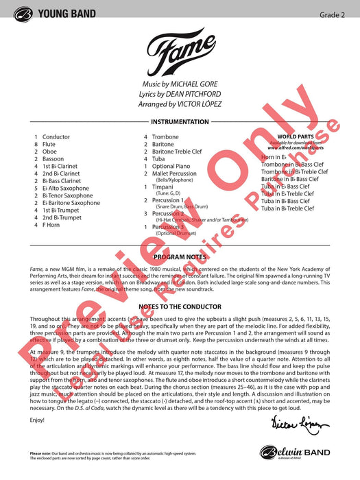 Fame (from the Motion Picture Fame) | 小雅音樂 Hsiaoya Music