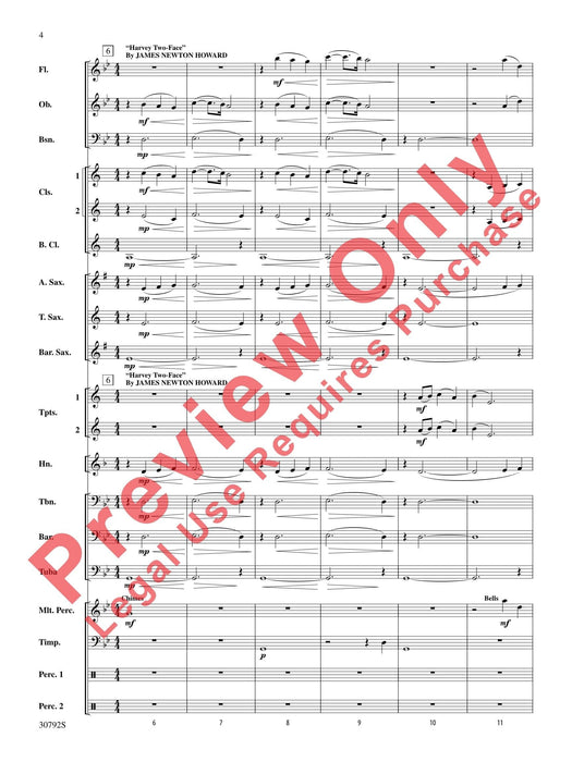 The Dark Knight, Selections from Featuring: Harvey Two-Face / Introduce a Little Anarchy / A Dark Knight 總譜 | 小雅音樂 Hsiaoya Music