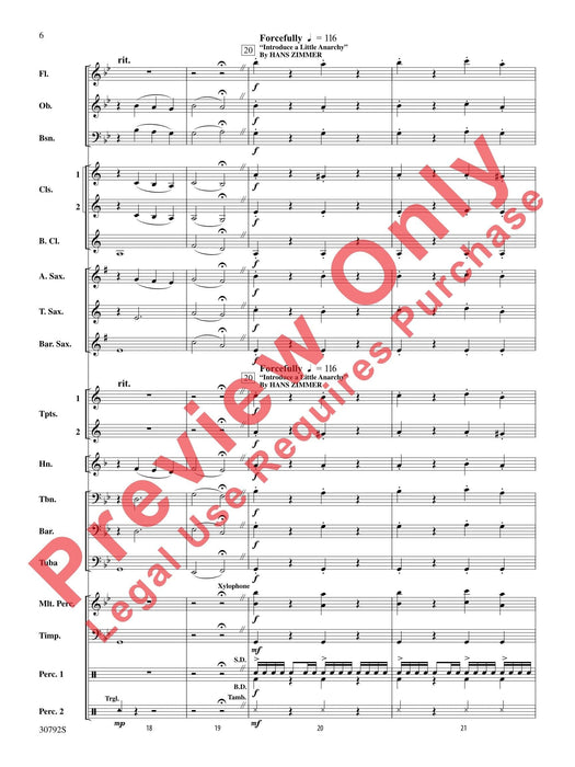 The Dark Knight, Selections from Featuring: Harvey Two-Face / Introduce a Little Anarchy / A Dark Knight 總譜 | 小雅音樂 Hsiaoya Music